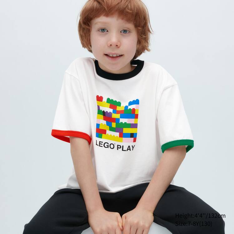 Uniqlo Lego® City Ut Grafika Tricko Detske Biele | BCHLFA-215