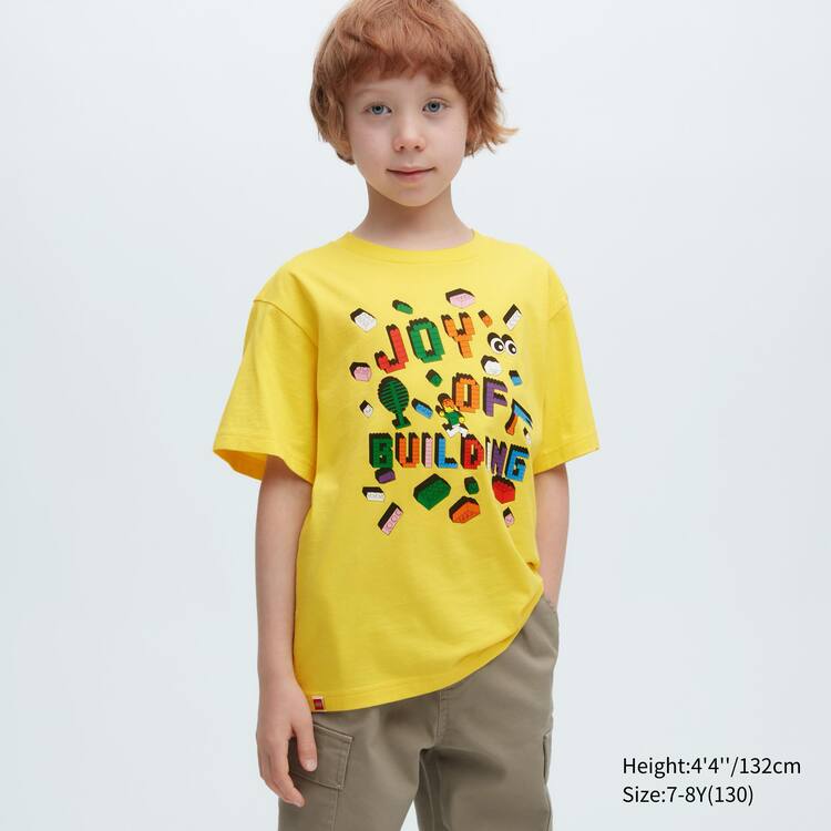 Uniqlo Lego® City Ut Grafika Tricko Detske Žlté | URMDCZ-842