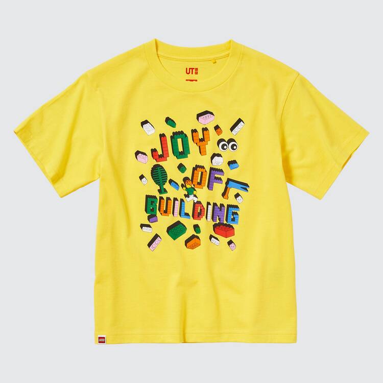 Uniqlo Lego® City Ut Grafika Tricko Detske Žlté | URMDCZ-842