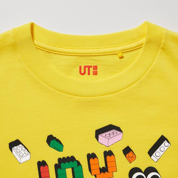 Uniqlo Lego® City Ut Grafika Tricko Detske Žlté | URMDCZ-842