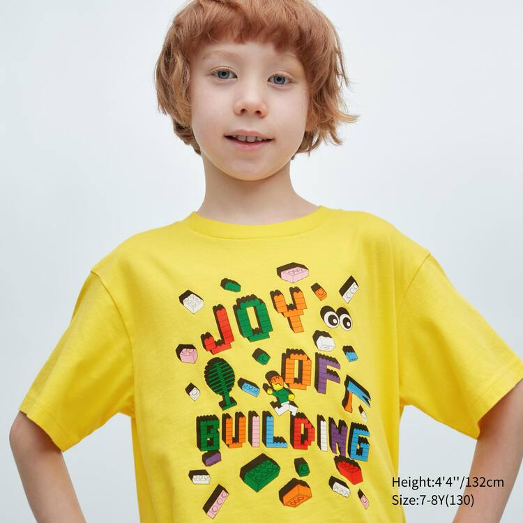 Uniqlo Lego® City Ut Grafika Tricko Detske Žlté | URMDCZ-842