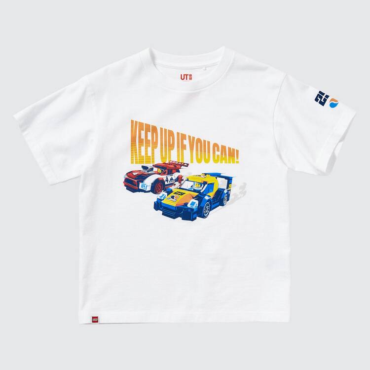 Uniqlo Lego® City Ut Grafika Tricko Detske Biele | YZADHC-379