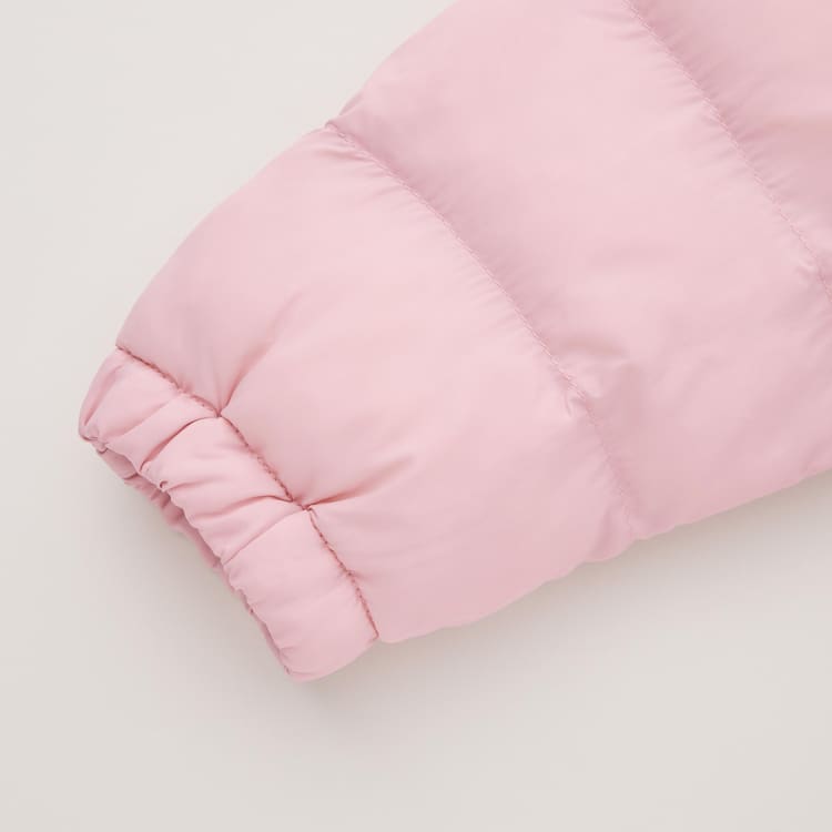 Uniqlo Light Warm Polstrované Washable Zipped Parka Pre Babatka Ruzove | AWTINK-805