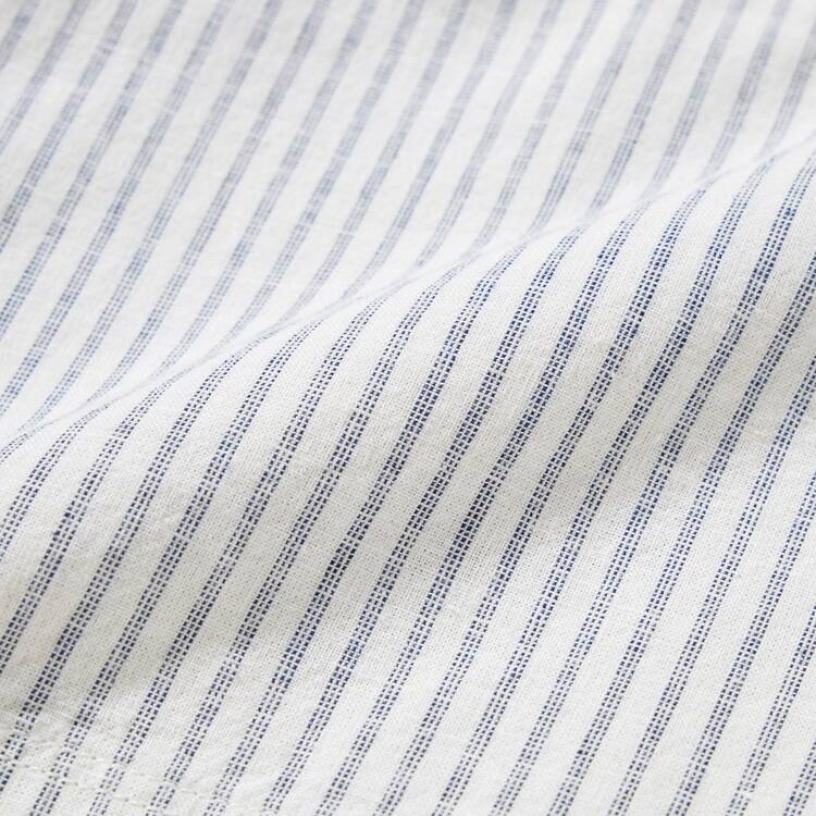 Uniqlo Linen Bavlnene Blend Pruhované Sortky Damske Biele | WSYIRT-327