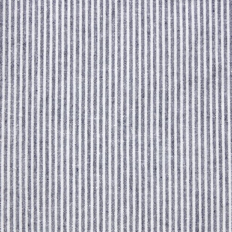 Uniqlo Linen Bavlnene Blend Pruhované Tapered Nohavice Damske Modre | PBEHFQ-764