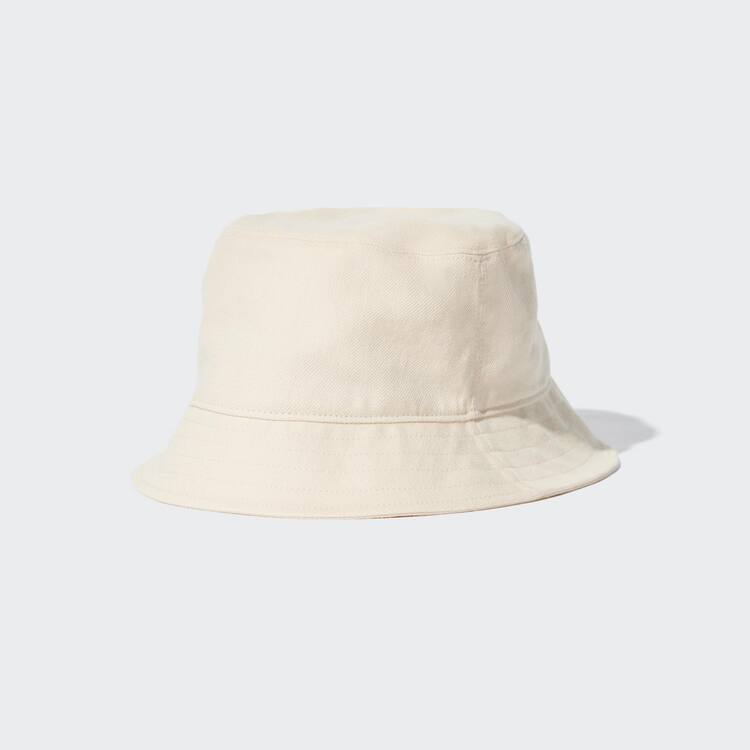 Uniqlo Linen Blend Bucket Klobuky Panske Biele | VPBYLS-298