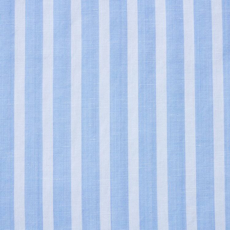 Uniqlo Linen Blend Kratke Sleeve Kosele Damske Svetlo Modre | STHFPM-869