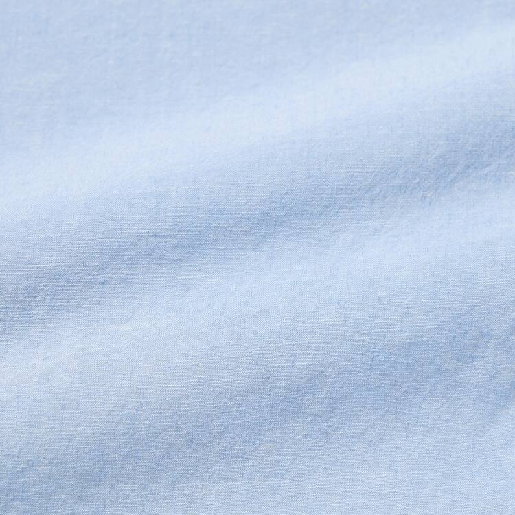 Uniqlo Linen Blend Kratke Sleeved Set Loungewear Damske Modre | MLVHWK-128