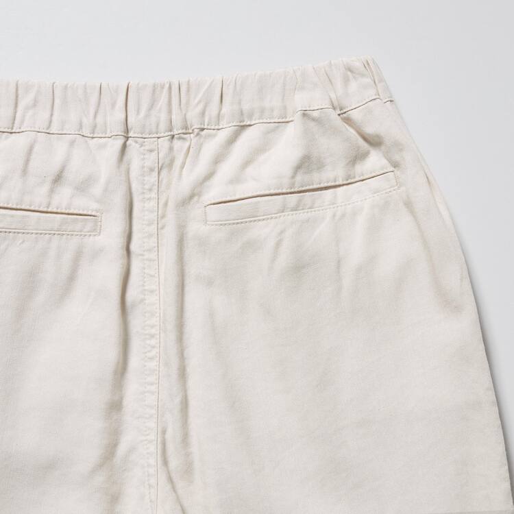Uniqlo Linen Blend Relaxed Fit Jogger Nohavice Detske Béžové | BQXAWD-258