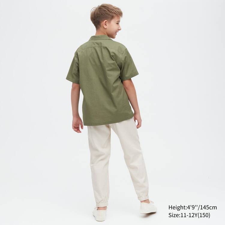 Uniqlo Linen Blend Relaxed Fit Jogger Nohavice Detske Béžové | BQXAWD-258