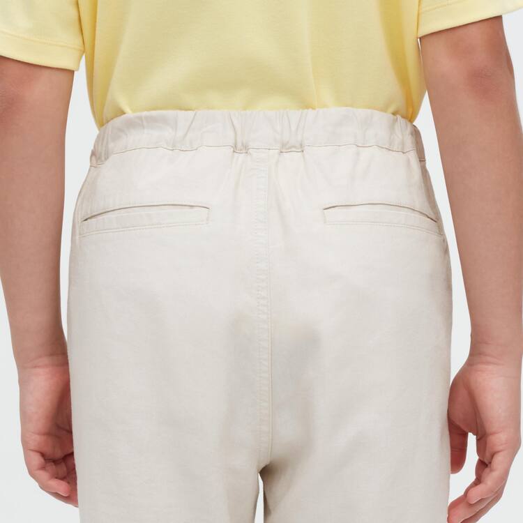 Uniqlo Linen Blend Relaxed Fit Jogger Nohavice Detske Béžové | BQXAWD-258