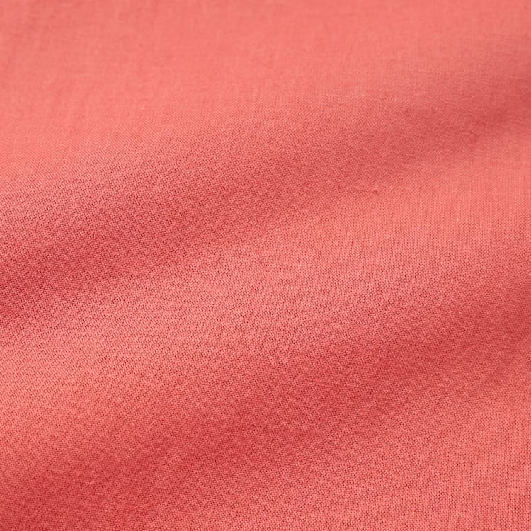 Uniqlo Linen Blend Shirring Volume Sleeved Saty Damske Ruzove | UTVXHJ-751