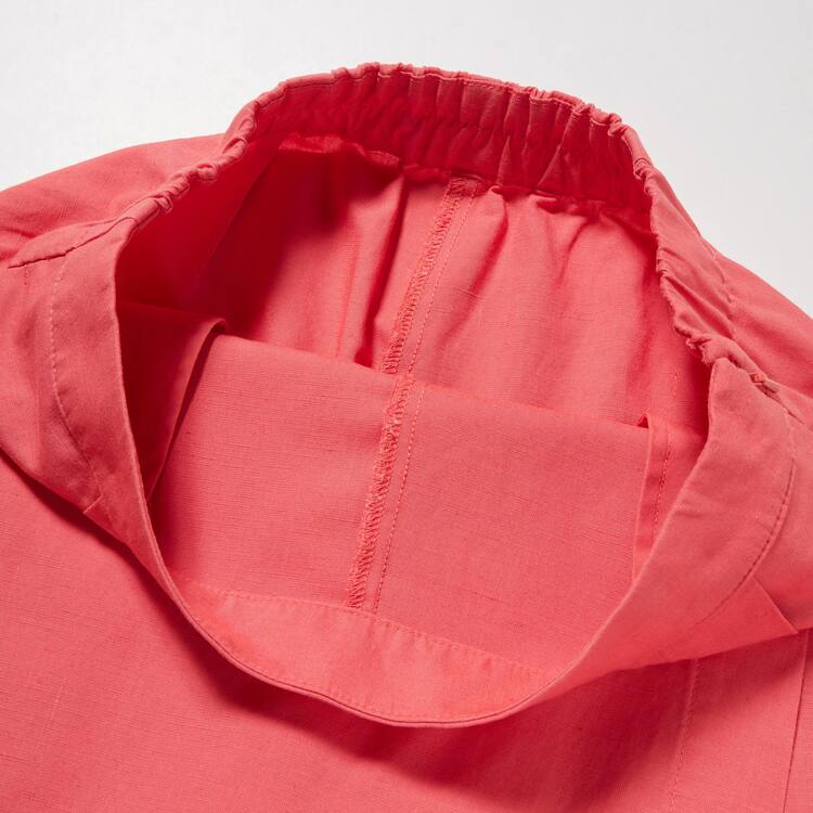 Uniqlo Linen Blend Skort Sukne Damske Ruzove | EWMIOB-895