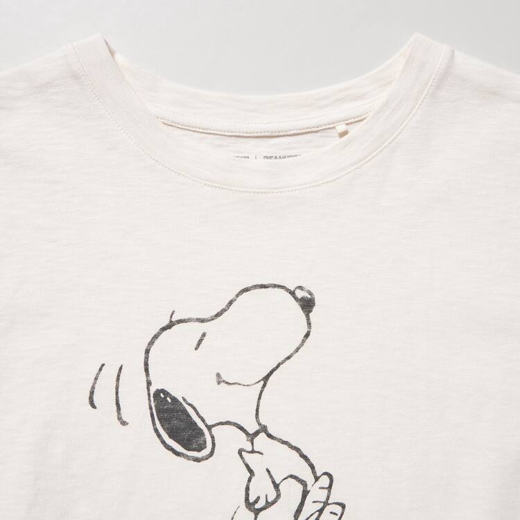 Uniqlo Love Sunshine & Peanuts Ut Grafika Tricko Damske Biele | AEZCPK-427