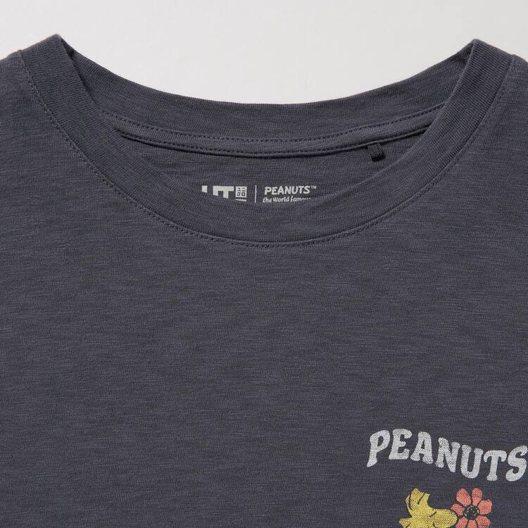 Uniqlo Love Sunshine & Peanuts Ut Grafika Tricko Damske Tmavo Siva | AOQUNR-720