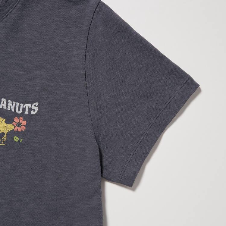 Uniqlo Love Sunshine & Peanuts Ut Grafika Tricko Damske Tmavo Siva | AOQUNR-720