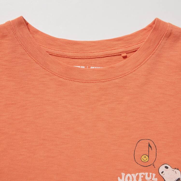 Uniqlo Love Sunshine & Peanuts Ut Grafika Tricko Damske Oranžové | XOJBZU-024