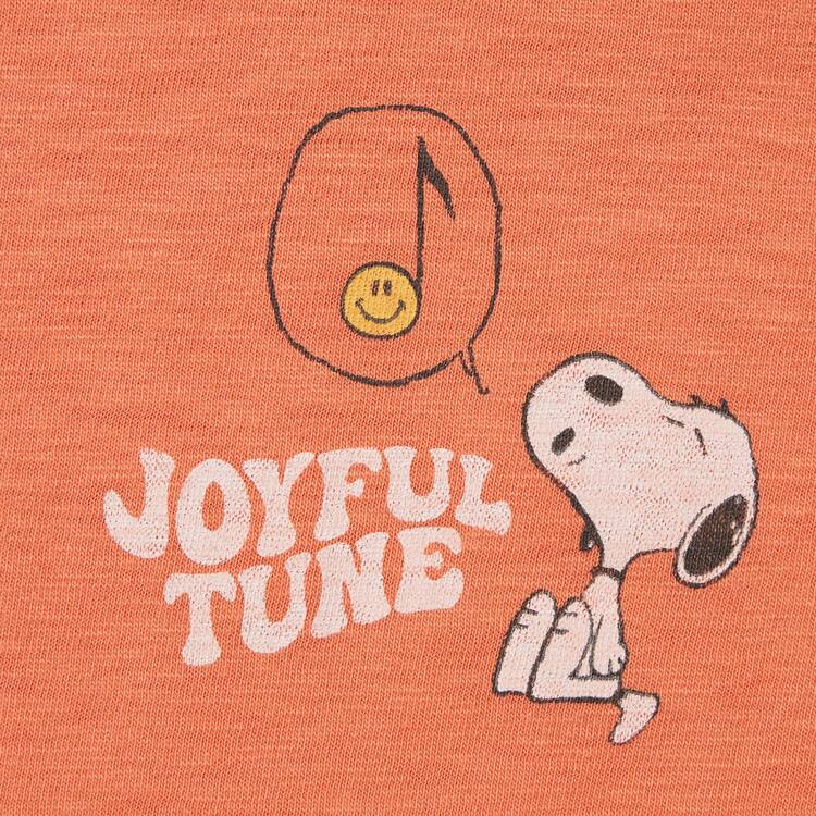 Uniqlo Love Sunshine & Peanuts Ut Grafika Tricko Damske Oranžové | XOJBZU-024