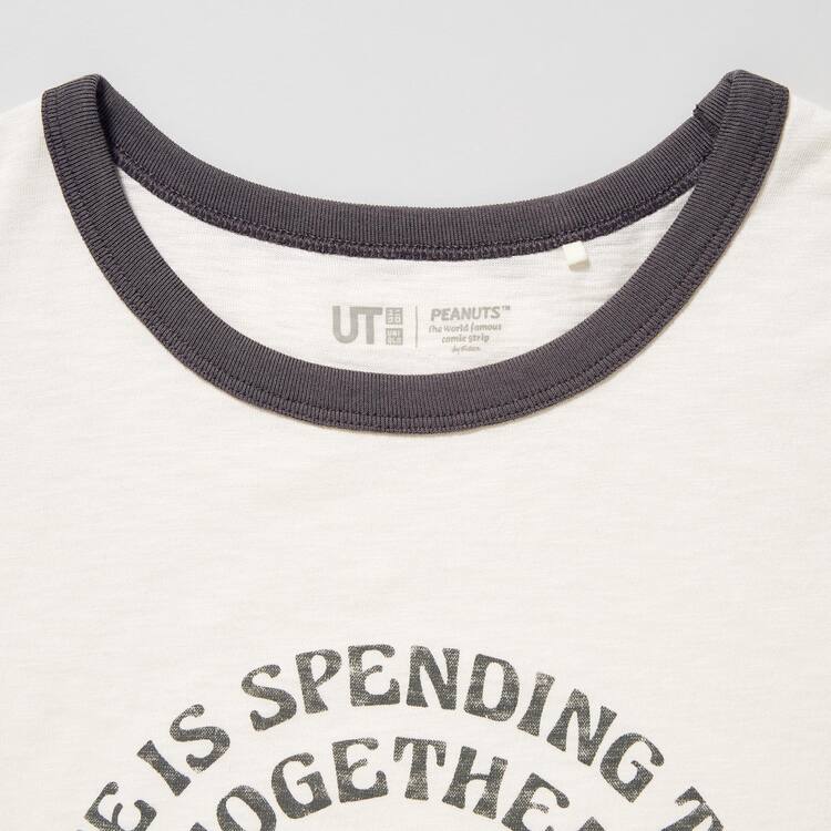 Uniqlo Love Sunshine & Peanuts Ut Grafika Tricko Damske Biele | YORWLA-739