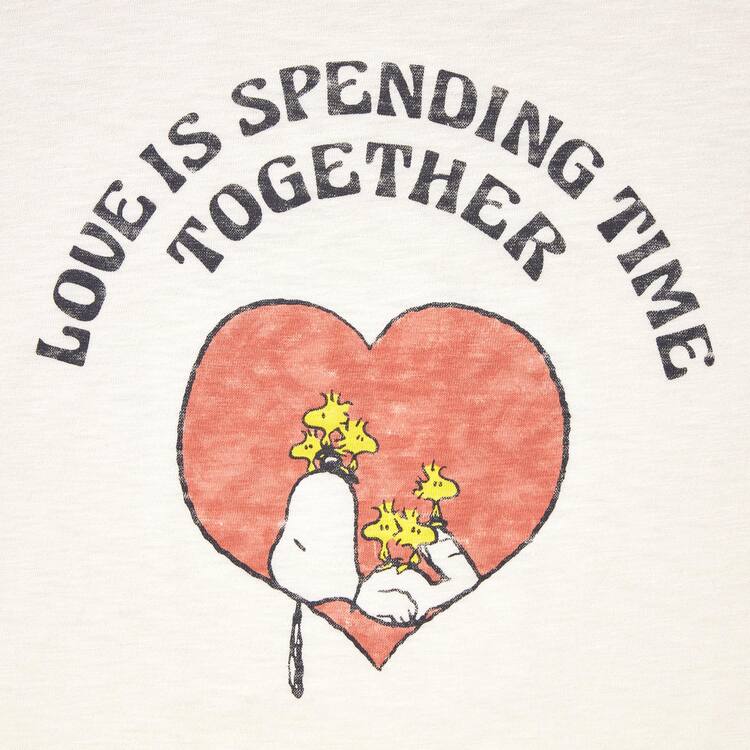 Uniqlo Love Sunshine & Peanuts Ut Grafika Tricko Damske Biele | YORWLA-739