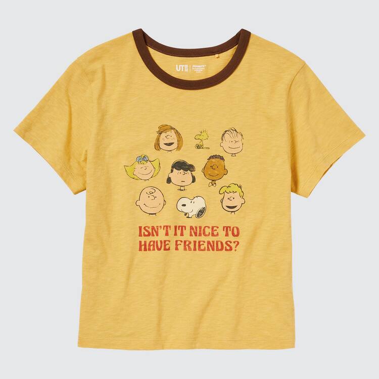 Uniqlo Love Sunshine & Peanuts Ut Grafika Tricko Damske Žlté | ZVUILT-851