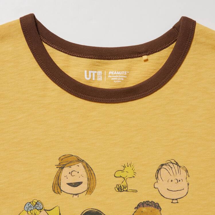 Uniqlo Love Sunshine & Peanuts Ut Grafika Tricko Damske Žlté | ZVUILT-851