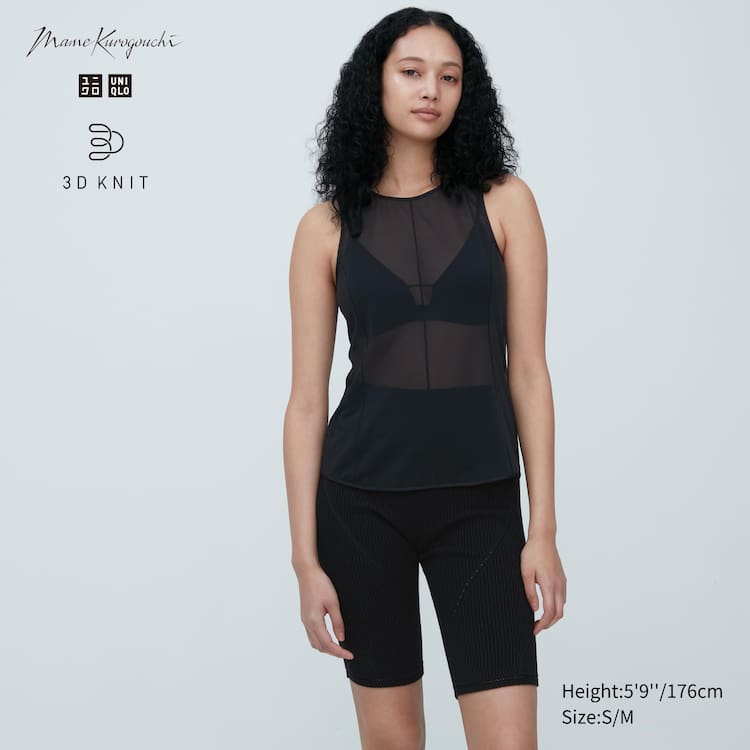 Uniqlo Mame Kurogouchi 3d Knit Seamless Loungewear Damske Čierne | ISXBMU-540