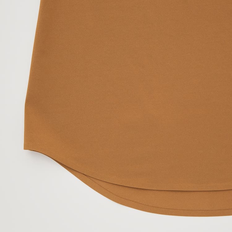 Uniqlo Mame Kurogouchi Airism Plunge Camisole Vesty Damske Hnede | CQYXGH-751