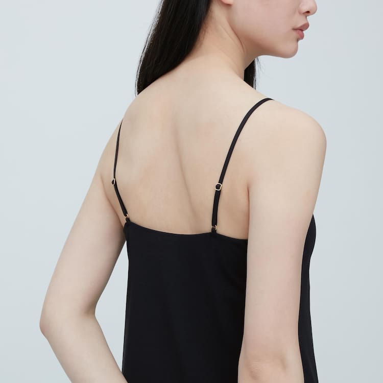 Uniqlo Mame Kurogouchi Airism Plunge Slip Podprsenky Damske Čierne | AVFKGW-851