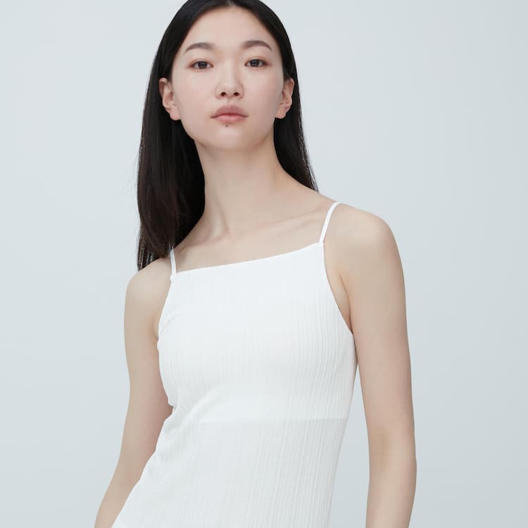 Uniqlo Mame Kurogouchi Airism Silk Camisole Podprsenky Damske Biele | GEXSYV-685