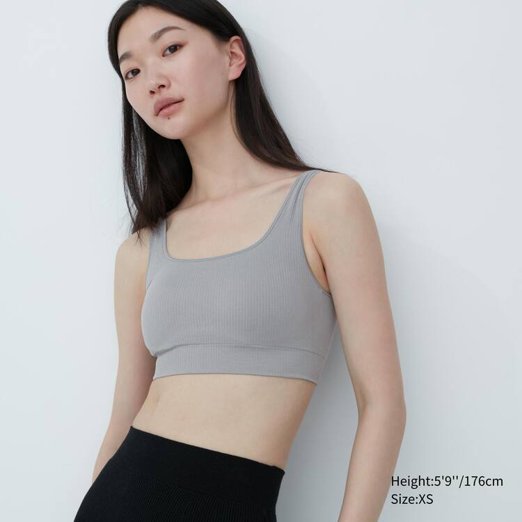 Uniqlo Mame Kurogouchi Relax Seamless Wireless Podprsenky Damske Siva | ECBFYG-870