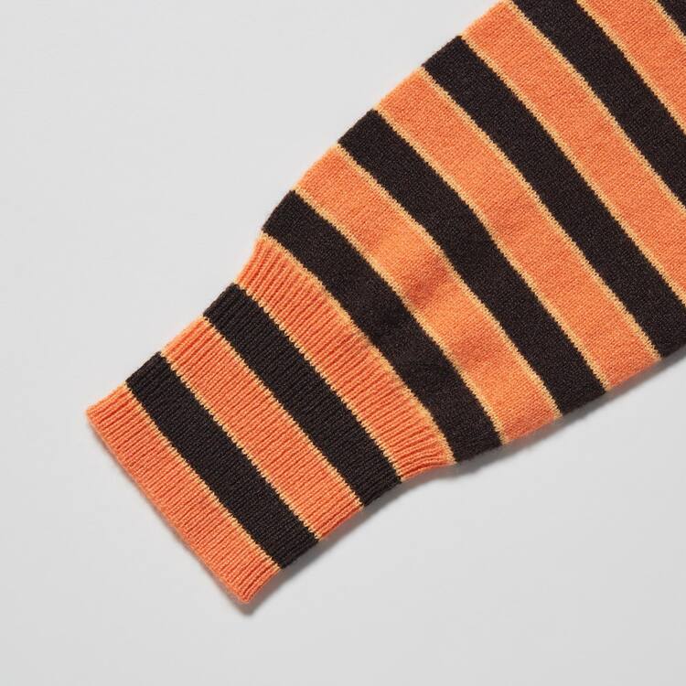 Uniqlo Marni Cashmere Pruhované Turtleneck Pleteniny Damske Oranžové | ZBGCIL-185