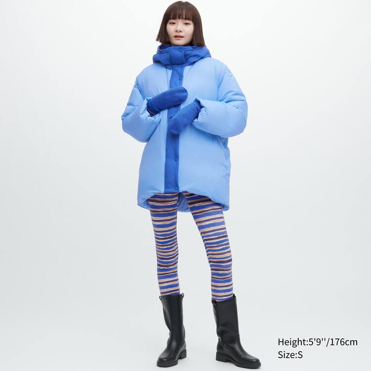 Uniqlo Marni Down Oversized Kabáty Damske Modre | WICTBR-387