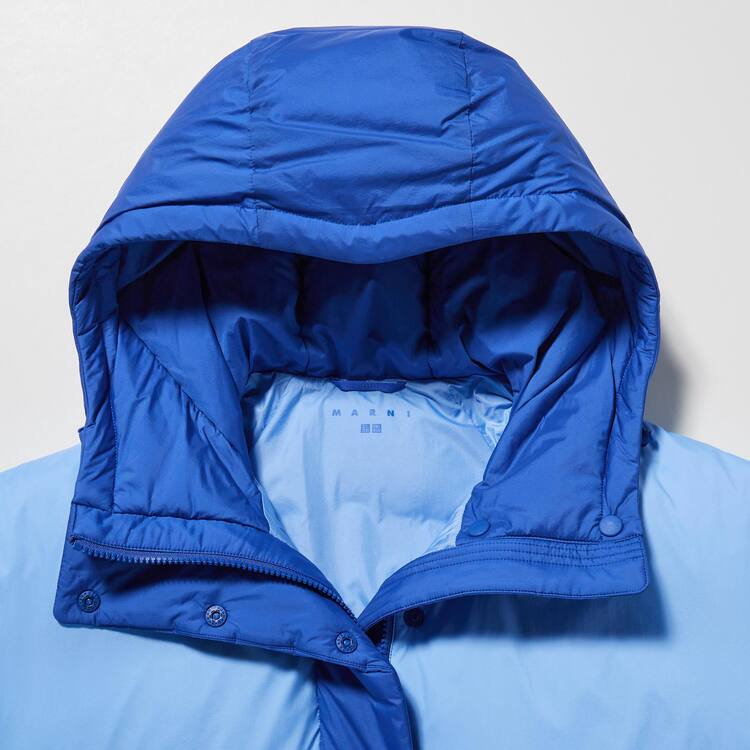 Uniqlo Marni Down Oversized Kabáty Damske Modre | WICTBR-387