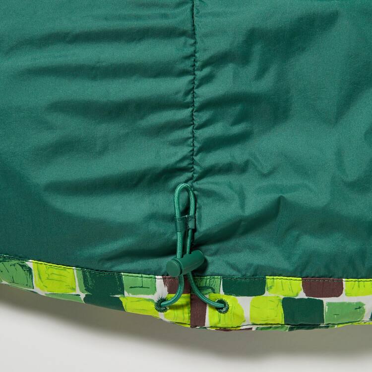 Uniqlo Marni Down Printed Oversized Kabáty Damske Zelene | SLEJMV-943