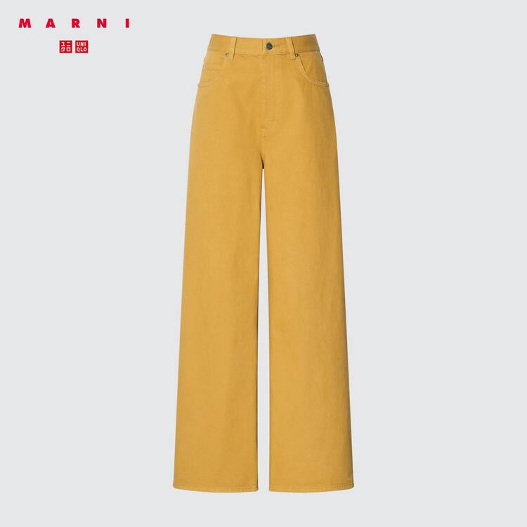 Uniqlo Marnigy Džínsy Damske Žlté | OFAJHM-412