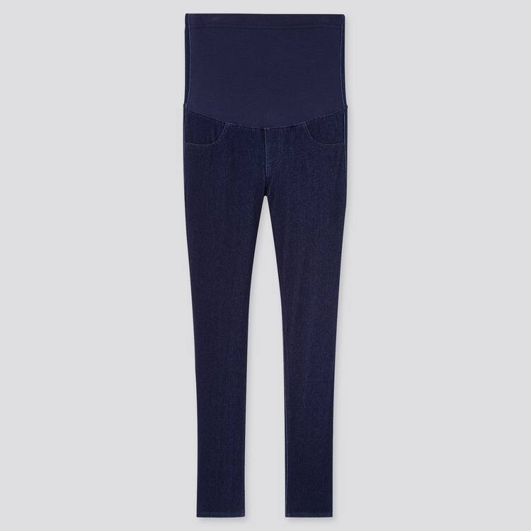 Uniqlo Maternity Long Denim (2020 Season) Leginy Damske Námornícka Modrá | VZNCSD-410