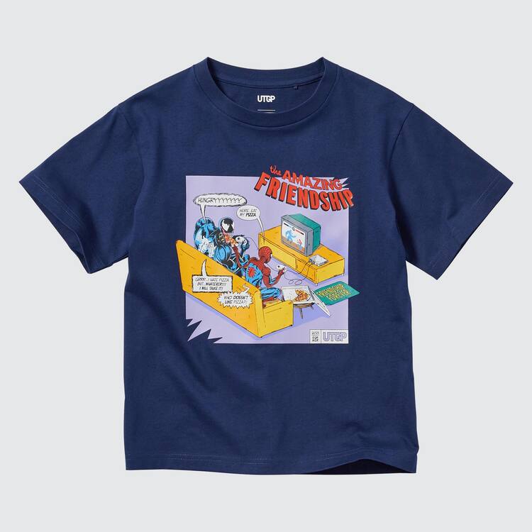 Uniqlo Mfa Utgp2023 Grafika Tricko Detske Námornícka Modrá | KSIDPR-974