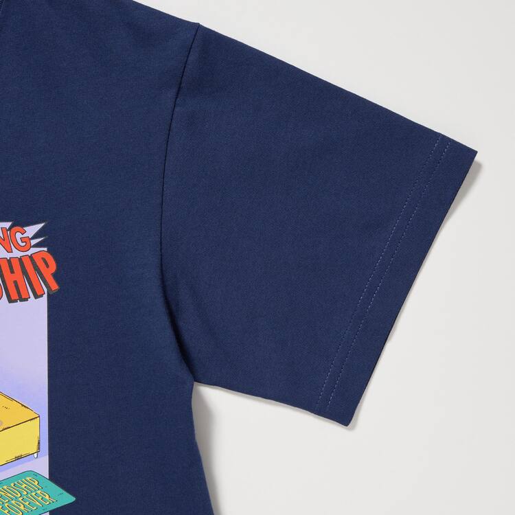 Uniqlo Mfa Utgp2023 Grafika Tricko Detske Námornícka Modrá | KSIDPR-974