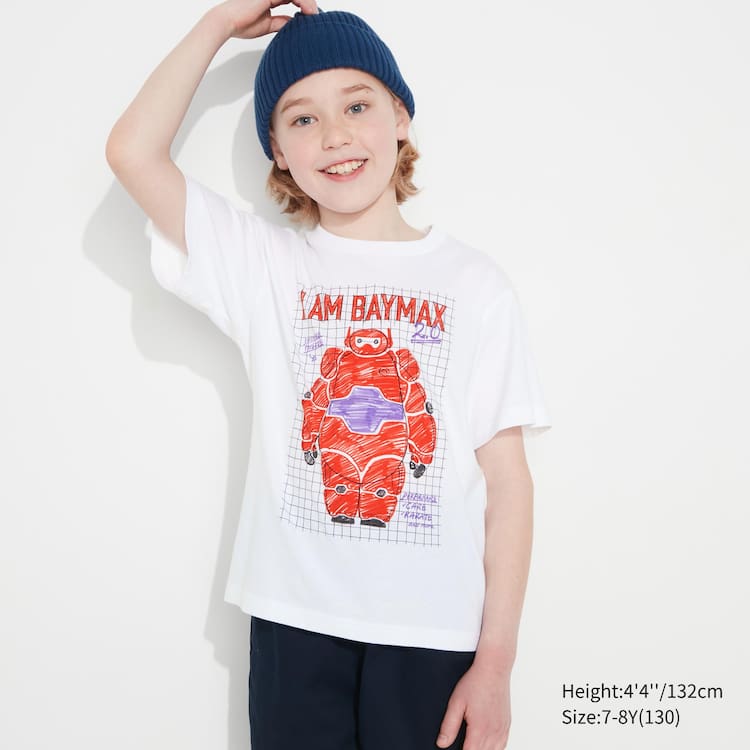 Uniqlo Mfa Utgp2023 Grafika Tricko Detske Biele | SOYBLH-934