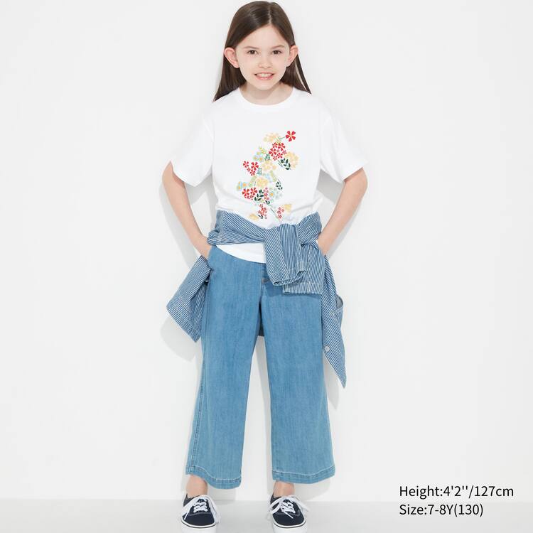 Uniqlo Mfa Utgp2023 Grafika Tricko Detske Biele | SZPRFM-049