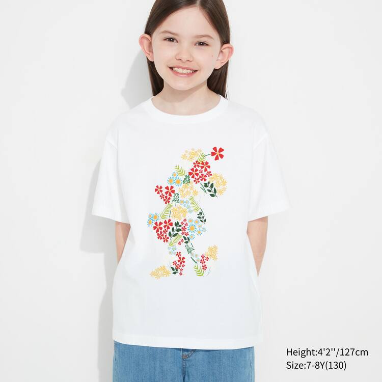 Uniqlo Mfa Utgp2023 Grafika Tricko Detske Biele | SZPRFM-049