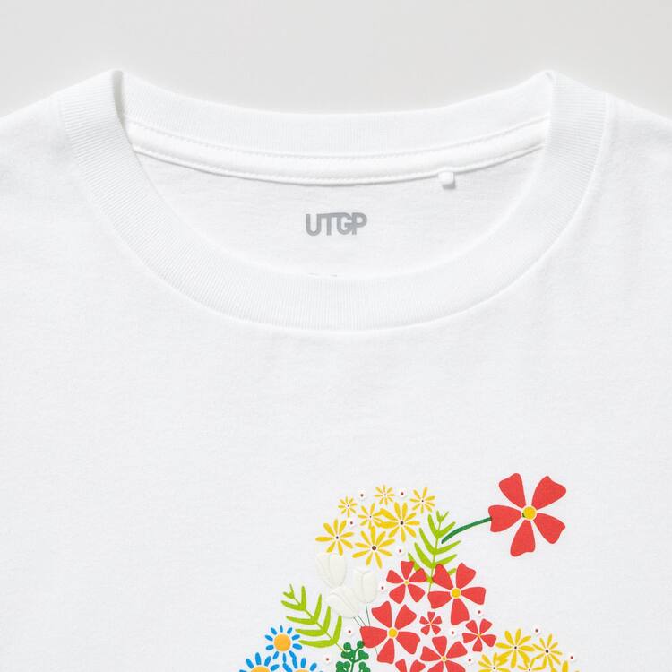 Uniqlo Mfa Utgp2023 Grafika Tricko Detske Biele | SZPRFM-049