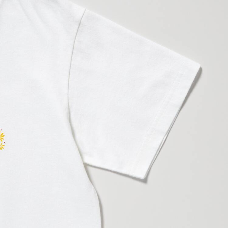 Uniqlo Mfa Utgp2023 Grafika Tricko Detske Biele | SZPRFM-049