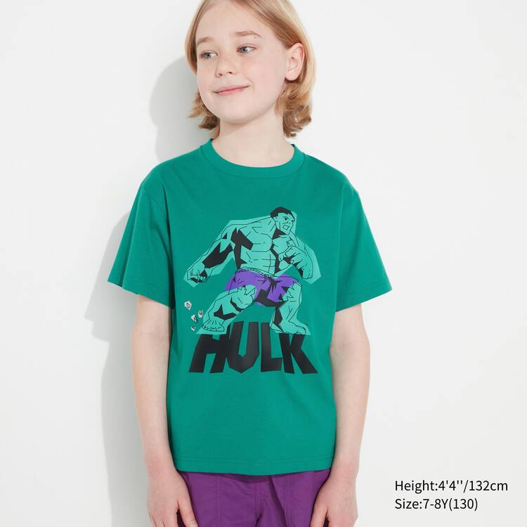 Uniqlo Mfa Utgp2023 Grafika Tricko Detske Zelene | YTGWBV-053