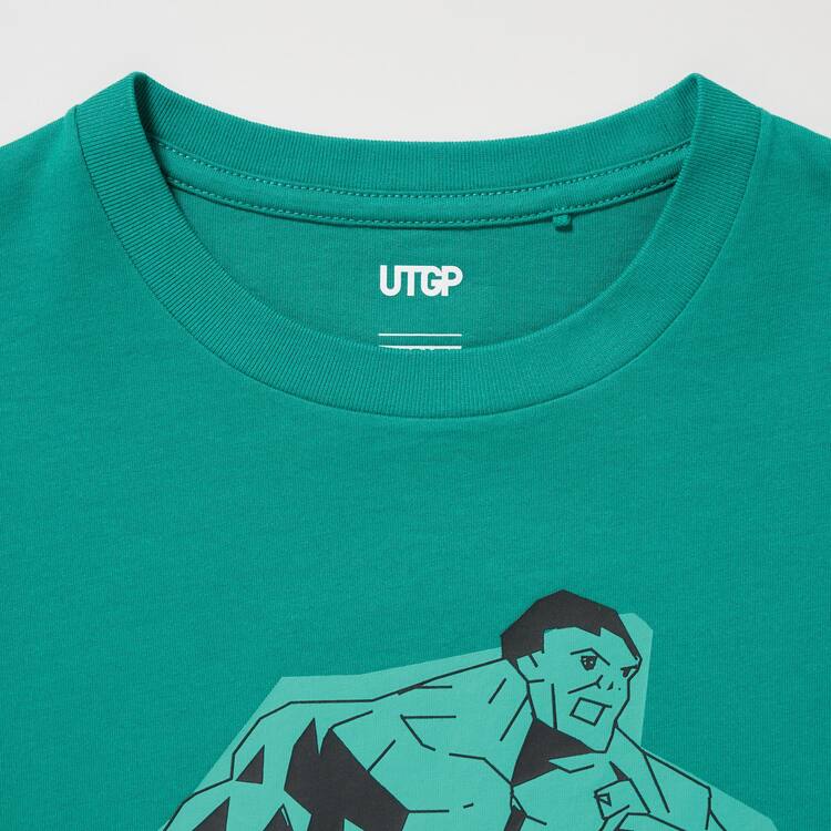 Uniqlo Mfa Utgp2023 Grafika Tricko Detske Zelene | YTGWBV-053