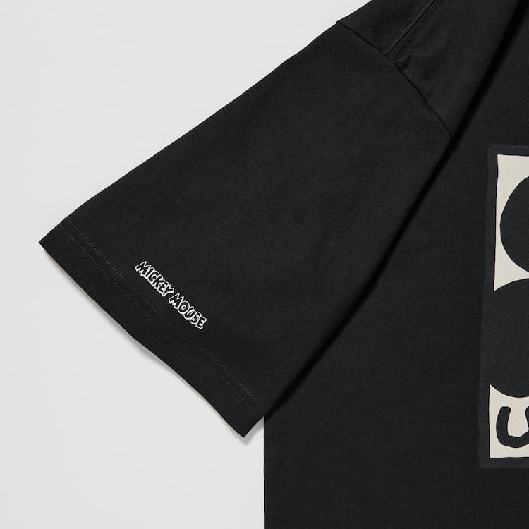 Uniqlo Mickey X Keith Haring Ut Grafika Tricko Panske Čierne | AQYOBP-956
