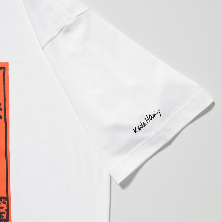 Uniqlo Mickey X Keith Haring Ut Grafika Tricko Panske Biele | CVNLMI-917