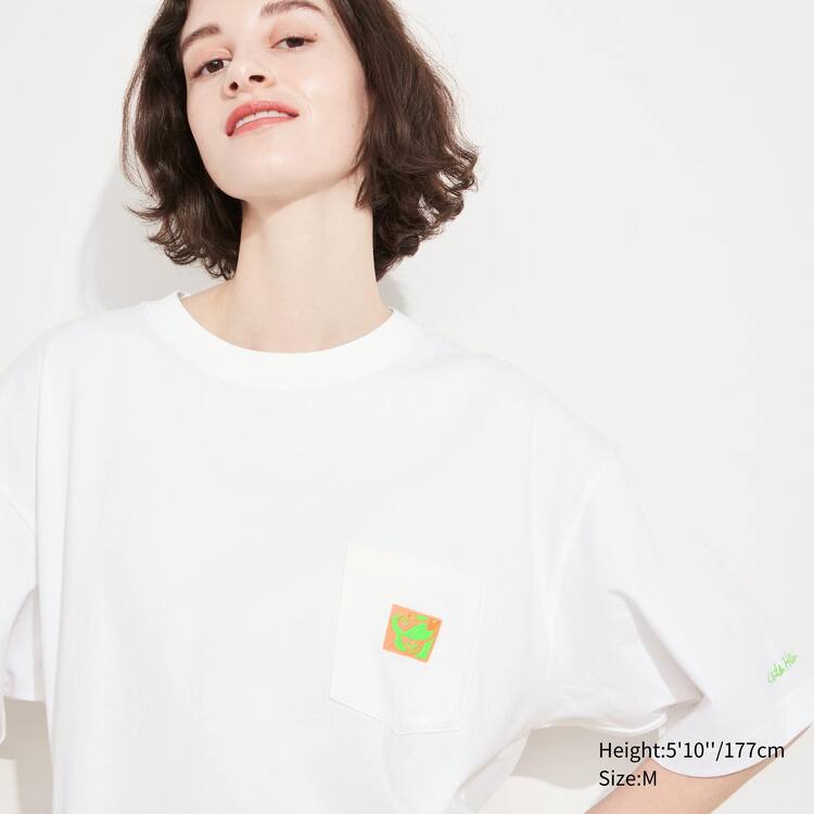 Uniqlo Mickey X Keith Haring Ut Grafika Tricko Panske Biele | LFAYNH-987