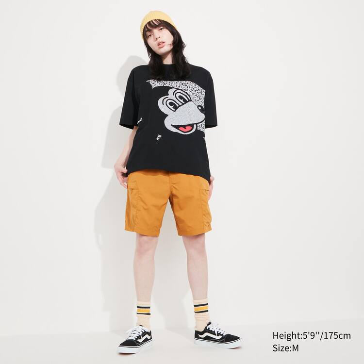 Uniqlo Mickey X Keith Haring Ut Grafika Tricko Panske Čierne | LMZJCV-106